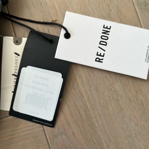 NWT Re/Done 90s high rise loose size 25 - Picture 10 of 10